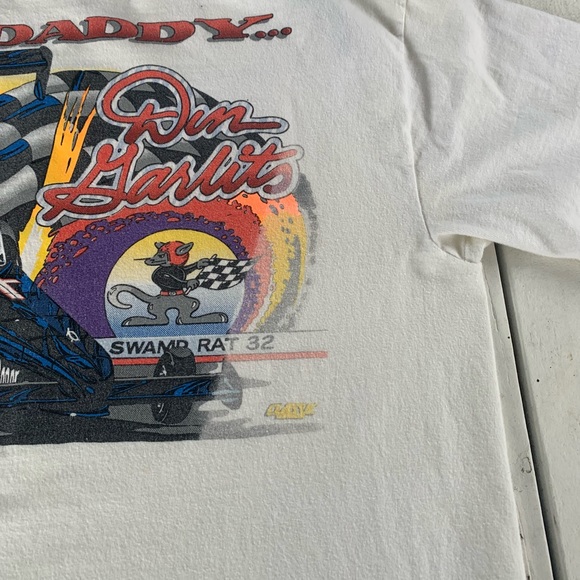 Vintage 90s Museum of Drag Racing  Big Daddy Don Garlits T-shirt Size L - Picture 8 of 8